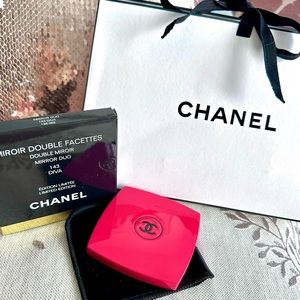 Authentic Chanel LIMITED EDITION Mirror Double Facettes Diva 143